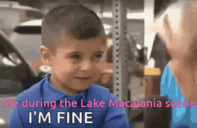 A Little Boy Says I 'M Fine While Looking At Another Person GIF
