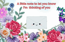 A Little Butterflies Note GIF