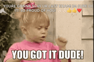 A Little Girl Says You Got It Dude In A Pink Shirt GIF