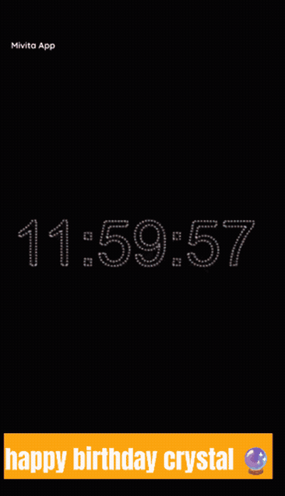 A Little Girl Wearing Sunglasses Says Happy Birthday Crystal On The Bottom GIF