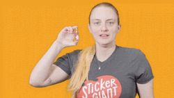 A Little Spicy Sticker Giant GIF
