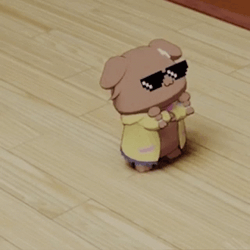A Little Stuffy Breakdancing GIF