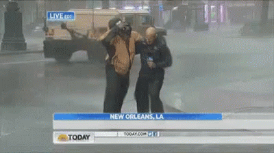 A Live Broadcast From New Orleans La Is Being Shown GIF