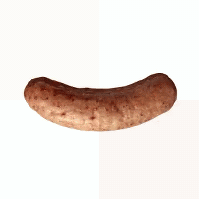 A Loaf Of Bread With The Words That 'S A Banger On It GIF