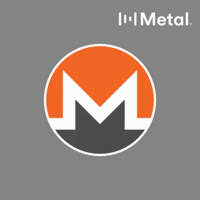 A Logo For A Company Called Metal With A Letter M GIF