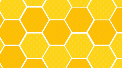 A Logo For A Company Called Word Bee With A Bee GIF