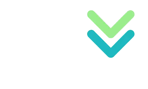 A Logo For A Housing Market Update With A House And Arrow Sticker