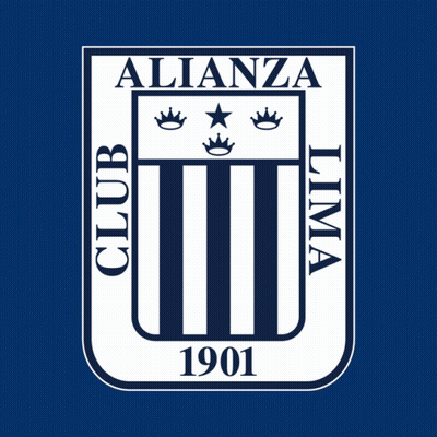 A Logo For Alianza Lima With The Year 1901 On It GIF