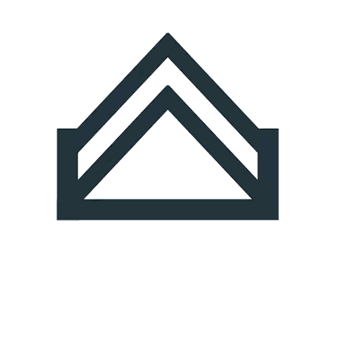 A Logo For Budetex With A Triangle And The Word Budetex GIF
