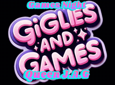 A Logo For Games Night Giggles And Games GIF