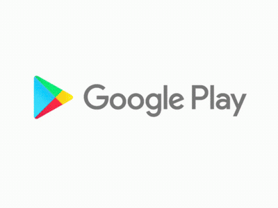 A Logo For Google Play Newsstand With A Purple Icon GIF