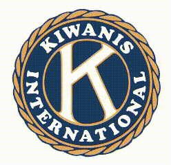 A Logo For Kiwanis International With A Letter K In A Circle GIF