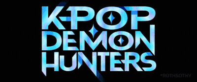A Logo For Kpop Demon Hunters Is Shown GIF