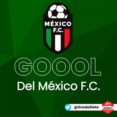 A Logo For Mexico F.c. With The Words Goool Del Mexico F.c. Below It GIF