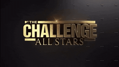 A Logo For Mtv 'S Challenge All Stars GIF