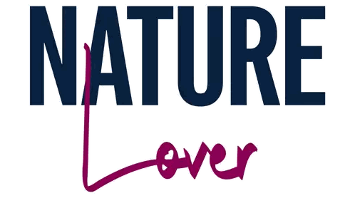 A Logo For Nature Lover With Purple Letters Sticker