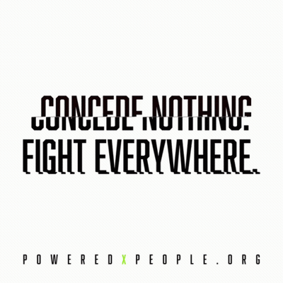 A Logo For Poweredxpeople.org That Says " Consider Nothing I G It Everywhere " GIF