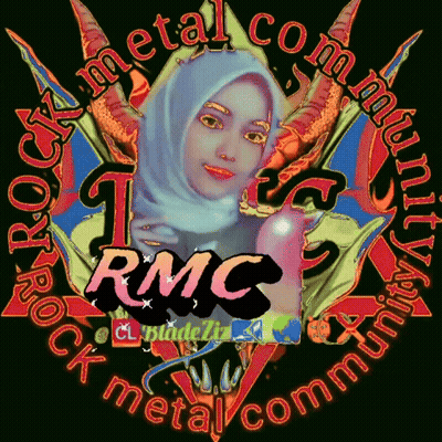 A Logo For Rmc Shows A Woman In A Hijab GIF