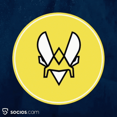 A Logo For Socios.com With A Yellow Circle Around It GIF