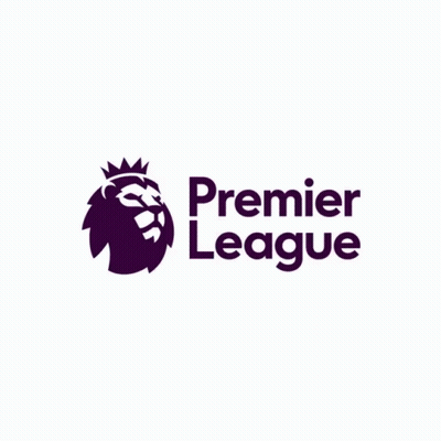 A Logo For The Barclays Premier League With A Lion And A Soccer Ball GIF