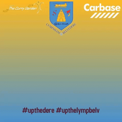 A Logo For The Curry Garden And Carbase Is Shown GIF