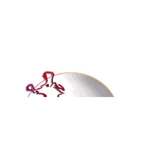 A Logo For The Drumchapel Table Tennis Club Sticker
