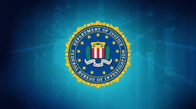 A Logo For The Federal Bureau Of Investigation GIF