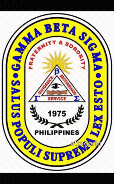 A Logo For The Gamma Beta Sigma Fraternity And Sorority In Philippines GIF
