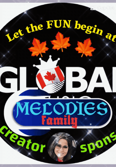 A Logo For The Global Melodies Family Creator Sponsors GIF