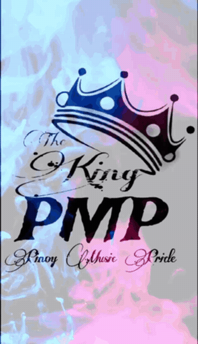 A Logo For The King Pmp With A Crown GIF