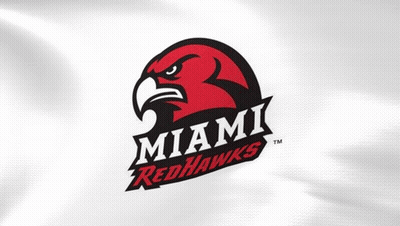 A Logo For The Miami Redhawks Is Shown GIF
