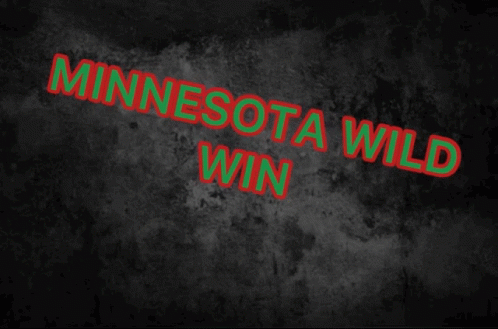 A Logo For The Minnesota Wild Hockey Team GIF