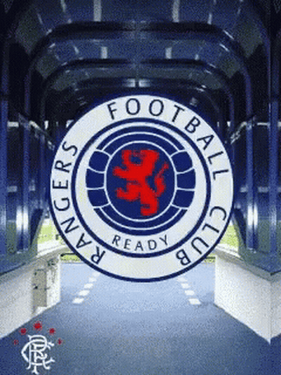 A Logo For The Rangers Football Club Ready GIF