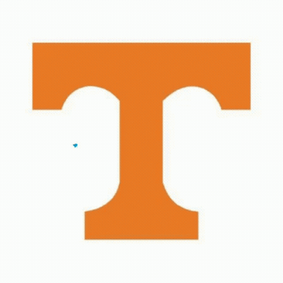 A Logo For The Tennessee Lady Vols Is Shown On A White Background GIF