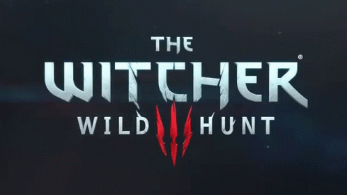 A Logo For The Witcher Wild Hunt Shows A Wolf 'S Claws GIF