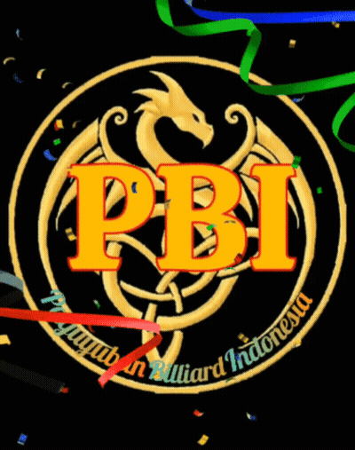 A Logo That Says Pbi With A Dragon In The Center GIF