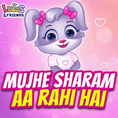 A Lucas And Friends Advertisement With A Bunny GIF