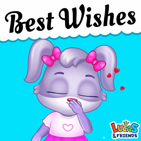 Lucas And Friends Greeting Card Bunny Girl GIF
