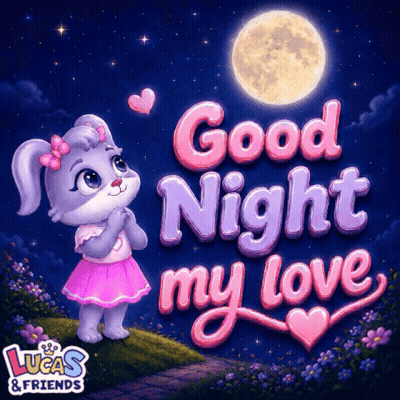 A Lucas And Friends Greeting Card With A Girl Praying GIF