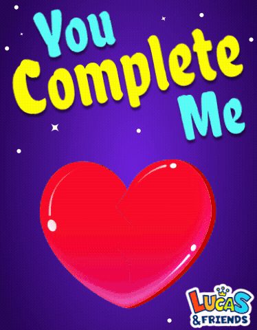 A Lucas And Friends Greeting Card With A Heart GIF
