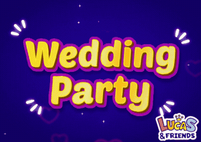 A Lucas & Friends Wedding Party Advertisement GIF