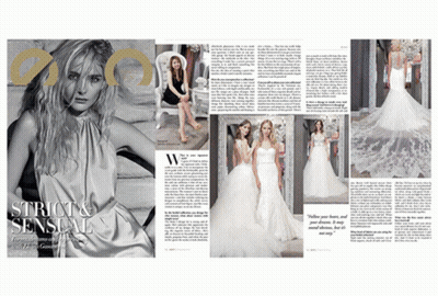 A Magazine Article Titled Strict And Sensual GIF