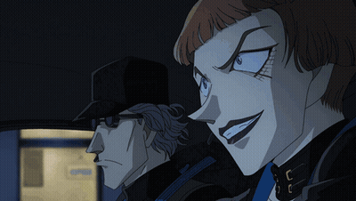 A Man And A Woman Are Looking At Each Other GIF
