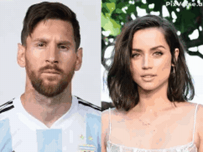 A Man And A Woman Are Next To Each Other GIF