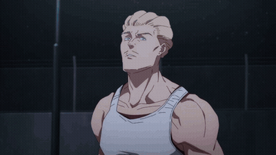 A Man And A Woman Are Standing Next To Each Other And Looking At Something GIF