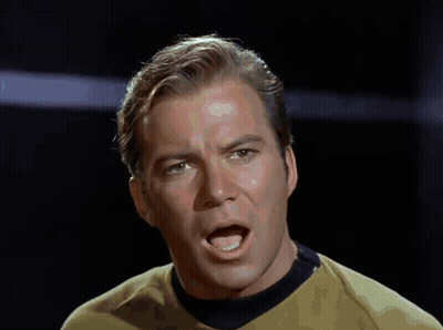 A Man And A Woman Are Standing Next To Each Other And The Man Asks The Woman How Old She Is GIF