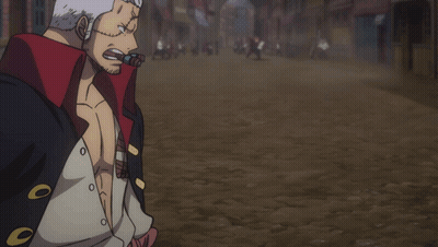 A Man And A Woman Are Standing Next To Each Other In A Cartoon Scene GIF