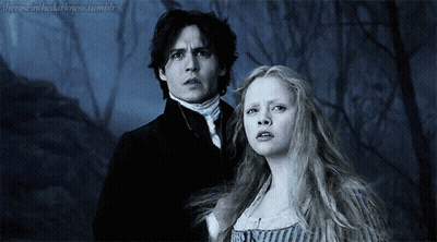A Man And A Woman Are Standing Next To Each Other With The Words Theresinthedarkness.tumblr Visible In The Corner GIF