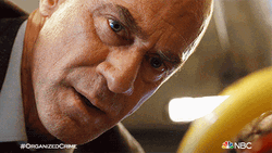 A Man Being Curious GIF