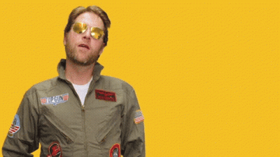 A Man Giving A Thumbs Up With The Words That 'S Right I Am Dangerous GIF